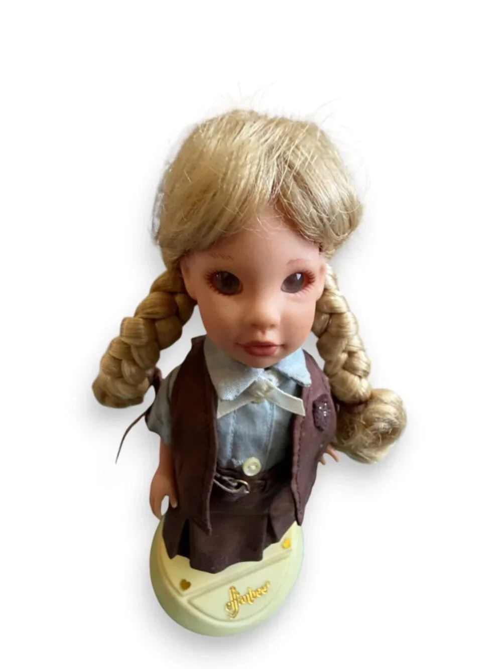 RARE VINTAGE 1988 Effanbee Blonde Girl Scout Doll 9